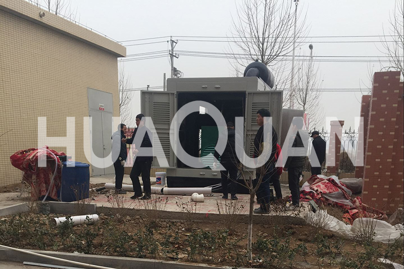 浙江寧波慈城鎮500kW發電機組電站項目