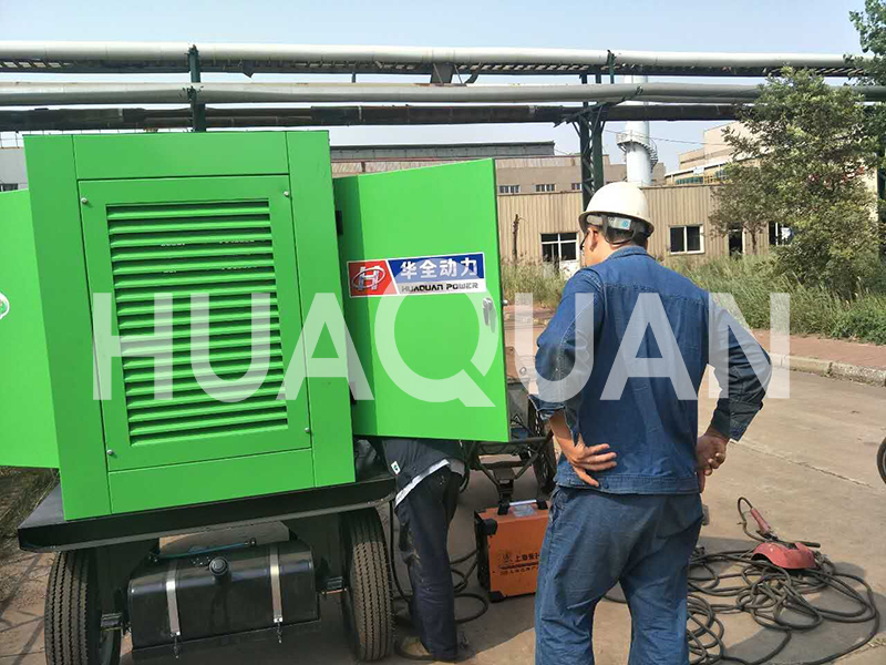 韓國首爾600kW移動(dòng)式發(fā)電機(jī)組電站