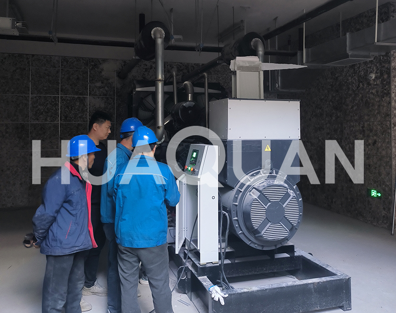 黑龍江哈爾濱某骨傷醫(yī)院450kW發(fā)電機組電站項目